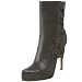 Boutique 9 Women's Strut High-Heel Boot,Grey Leather,10 M US