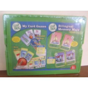 Leap Frog Card Games: Math Rummy, Alphabet Go Fish, Bilingual Memory Mate