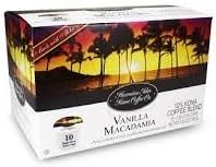 Hawaiian Isles Vanilla MAcadamia, K-Cups 10 Count (Pack of 3)