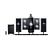 iLuv i9300BLK 4CD Vertical Loading Audio System with iPod Dock and Subwoofer (Black)