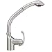Danze D456720SS Anu Single-Handle Kitchen Faucet with Pull-Out Spout, Stainless Steel