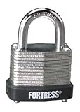 6 Pack Master Lock 1807D Fortress® Steel Padlocks 1-1/8