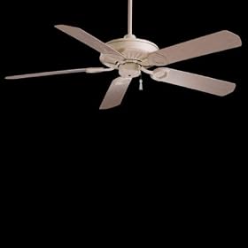 Minka Aire F589-SWH Sundowner Indoor Outdoor Ceiling Fan, Shell White by Minka