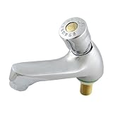 Amico Home Bathroom Self Closing Water Saving Delay Faucet Chrome Brass Tap