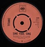 SING FOOL SING 7" (45) UK CBS 1971