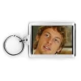 Jenson Button - Acrylic Keyring - Art247 - Standard Size