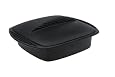 Orka A68900 Silicone Square Steam Cooker, Black
