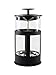 Bruntmor KASTRA 34 Oz French Press Double Filter Screens, Borosilicate Heat Resistant Glass