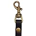3/8” Black Top Grain Leather Cross Body Skinny Thin Replacement Purse Strap