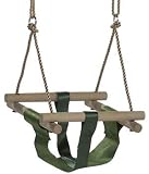 Wooden Baby Swing Seat with 3m PP Ropes