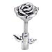 Sterling Silver 925 Rose Cartilage Earring Stud