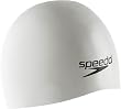 Speedo Junior Racer Dome Silicone Cap (White)