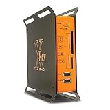3.5in Sata HDD Encl., USB esata, Card R w, Black