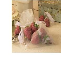 Nicol Sayre Retro Strawberries in a Bag Ornaments