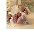 Nicol Sayre Retro Strawberries in a Bag Ornaments