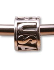 US Air Force USAF Military Authentic Biagi Sterling Silver Bead Charm