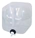 Reliance Products Five Gallon Fold-A-Carrier II Natural Collapsible Water Carrier with Integrated Handle