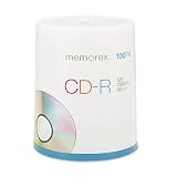 Memorex CD-R Discs 700MB/80min 52x Spindle Silver 100/Pack Economical Versatile Media