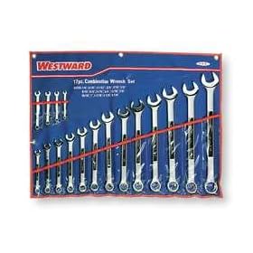 Westward 4PL91 Combo Wrench Set