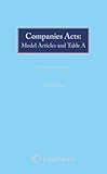 Companies acts : model articles and Table A