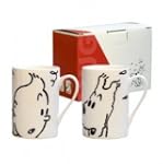 Tim und Struppi Becher im 2-er Set