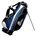 Palm Springs Deluxe Dual Strap Stand Bag , Black / Blue