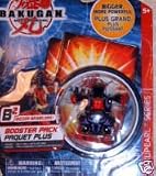 Bakugan B2 Brawlers WARIUS BLACK Booster Pack FACTORY SEALED