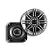 Polk Audio DB401 4-Inch Coaxial Speakers (Pair, Silver)
