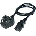 2M MAINS LEAD for SAMSUNG LCD TV, LG, PANASONIC, BUSH LCD TFT LED PLASMA TV MAINS LEAD CABLE POWER CORD