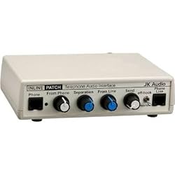 JK Audio Inline Patch Telephone Audio Recorder Interface