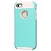 iPhone 5S Case, iPhone 5 Case,iPhone SE Case, BAROX Slim Armor Shockproof Dual Layer Impact Protective Cover for iPhone 5 5S SE(Blue-White)
