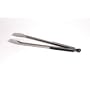 Outset QT20 Stella Stainless-Steel Locking Barbecue Tongs with Soft-Grip Handles