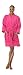 Comfy Robes Women's Kimono Thigh-Length Waffle Weave Robe