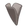Be.ez 100766 LArobe Sleeve for Netbook 8.9 (Cinnamon)