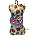 Plush Leopard Dog Toy - Skins Bone - Small - 5 in.