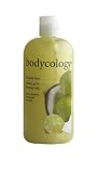 bodycology Shower Gel & Foaming Bath, Coconut Lime, 16-Fluid Ounces Bottles (Pack of 4)