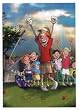 Set of 4 - Card-Congratulations - Golf Card