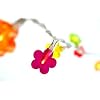 HAB & GUT (L007) Lichterkette Bl�mchen bunt 40 Birnchen 220 V