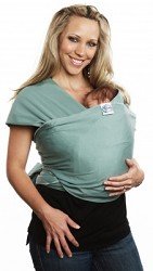 Moby Wrap Original 100% Cotton Baby Carrier, Moss