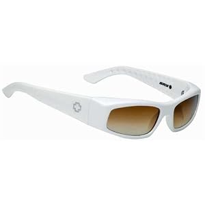 Spy Mc Sunglasses White/Bronze Fade Lens