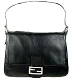 Fendi - Fendi 8BR001 Mama Bag - Black Leather