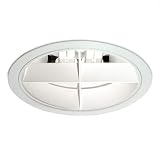 Buy 6 Compact Fluorescent Low Profile Recessed Trim with White Cross Louver by WAC Lighting