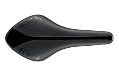 Fizik Aroine CX K:ium Wing Flex Road Bicycle Saddle (Black with Black Glossy Stripe) 