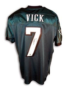 Michael Vick Signed Philadelphia Eagles Reebok Authentic Jersey