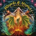 Wizards & Mystics: The Fantasy Art of Myles Pinkney 2009 Wall Calendar 12" X 12"