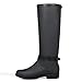 New Women Buckle Straps Knee High Rubber Rain Snow Boots Waterproof Jelly Shoes TRENDS SNJ SHOES