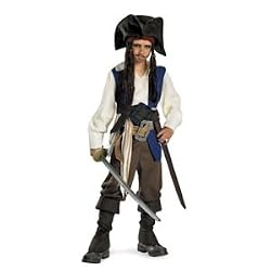 Child Deluxe Jack Sparrow Costume - Medium