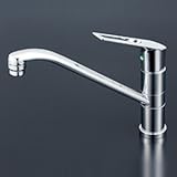 KVK 流し台用シングルレバー式混合栓（eレバー） 【KM5051TEC】