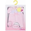 Corolle Pink Pajamas, fits 12 inch baby dolls