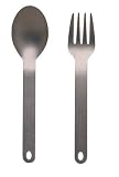 MontBell Titanium Fork and Spoon Set Ultra light 1.6oz